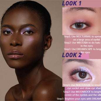 KALEIDOSFuturistic 6 color Eyeshadow Palette - CbeautyMall.com