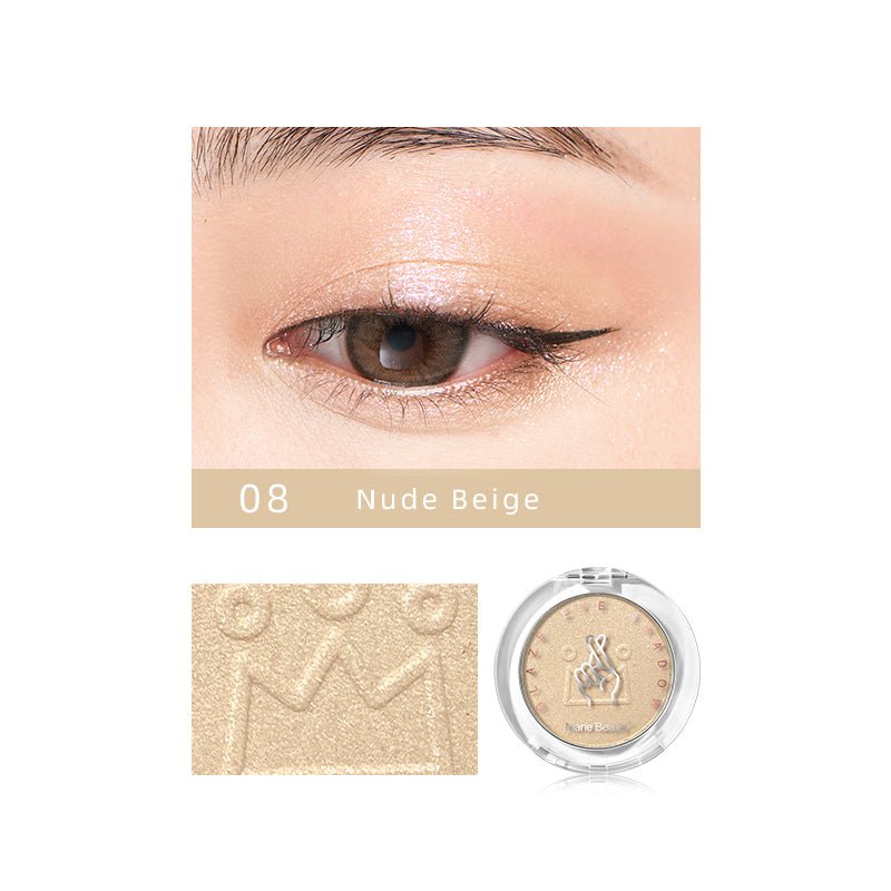 MARIEBEAUTYGlass Monochrome Eye Shadow - CbeautyMall.com