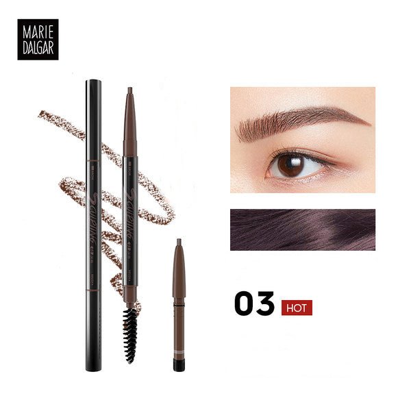 Marie DalgarLong Lasting Double Ended Eyebrow Pencil  - CbeautyMall.com