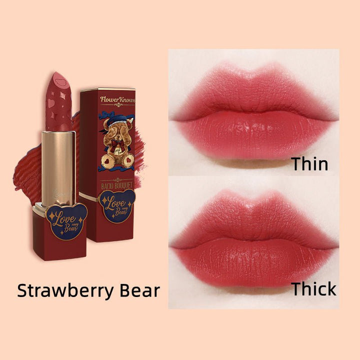 Flower KnowsLove Bear Matte Lipstick - CbeautyMall.com