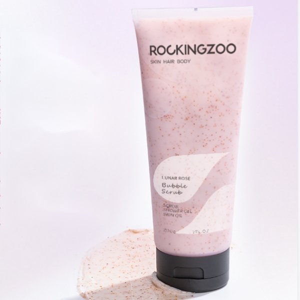 ROCKINGZOOLunar Rose Shower Gel Body Scrub - CbeautyMall.com