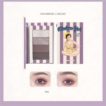 COLORROSEModern Girl Collection Eyeshadow Palette - CbeautyMall.com