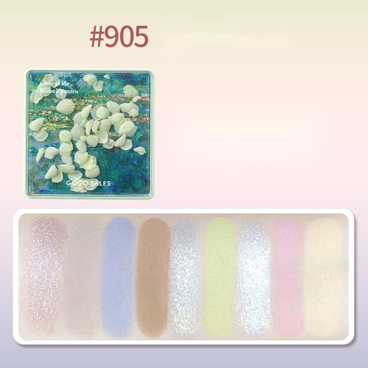 GOGOTALESSecret Garden Matte Pearl Glitter Eyeshadow Palette - CbeautyMall.com