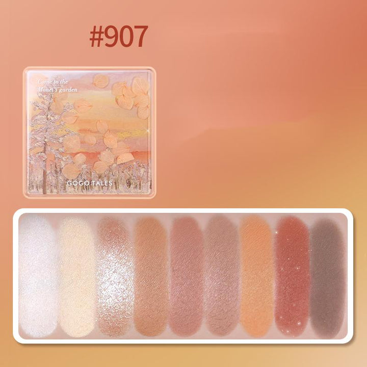 GOGOTALESSecret Garden Matte Pearl Glitter Eyeshadow Palette - CbeautyMall.com
