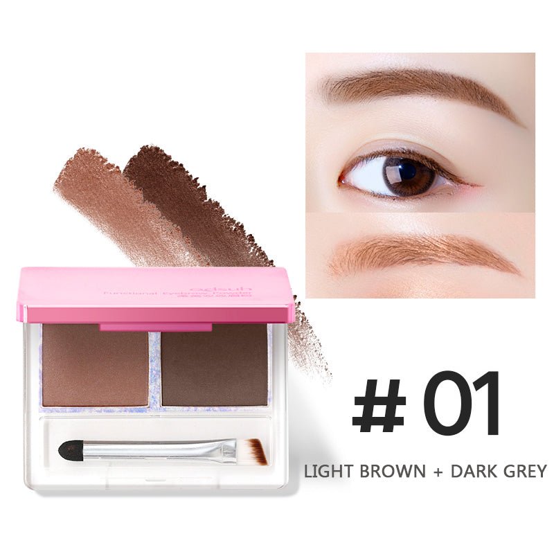 QUTYSoft Double-Finish Eyebrow Powder - CbeautyMall.com